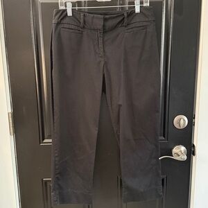 LOFT Outlet Black Curvy Trousers